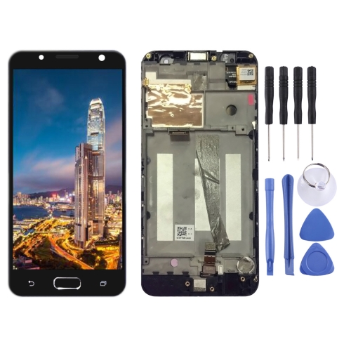 For Asus ZenFone V Live Replacement Black Lcd Display Screen Folder with Touch Glass Digitizer with Frame