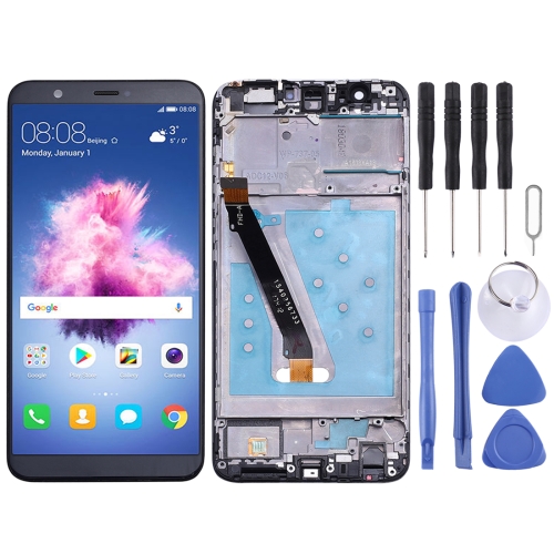 For Huawei P smart Enjoy 7S, FIG-LX1, FIG-LA1, FIG-LX2, FIG-LX3 Black Replacement LCD Screen Display Folder with Digitizer Glass Frame | Wholesale Mobiles Laptops Computers