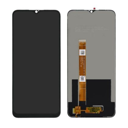 For Realme C3 Display Screen with Touch Glass Digitizer Folder Combo by Marmadeals
