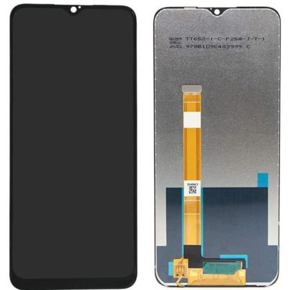 For Realme C15 Display Screen with Touch Glass Digitizer Folder Combo by Marmadeals
